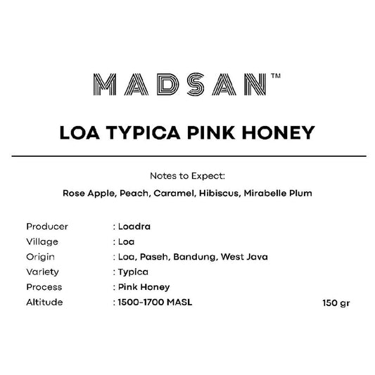 Loa Typica Pink Honey