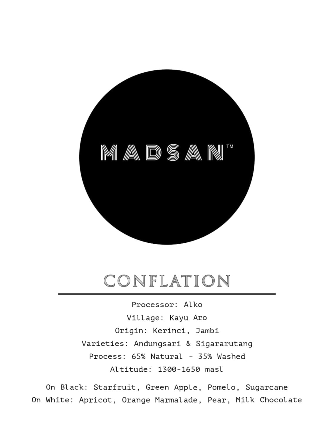 Conflation – House Blend Espresso